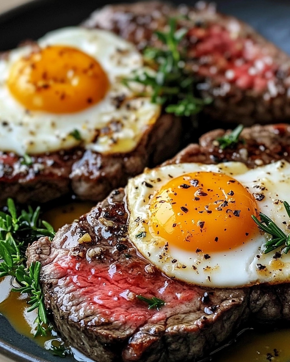 Classic Steak and Eggs – Homemade Recipes